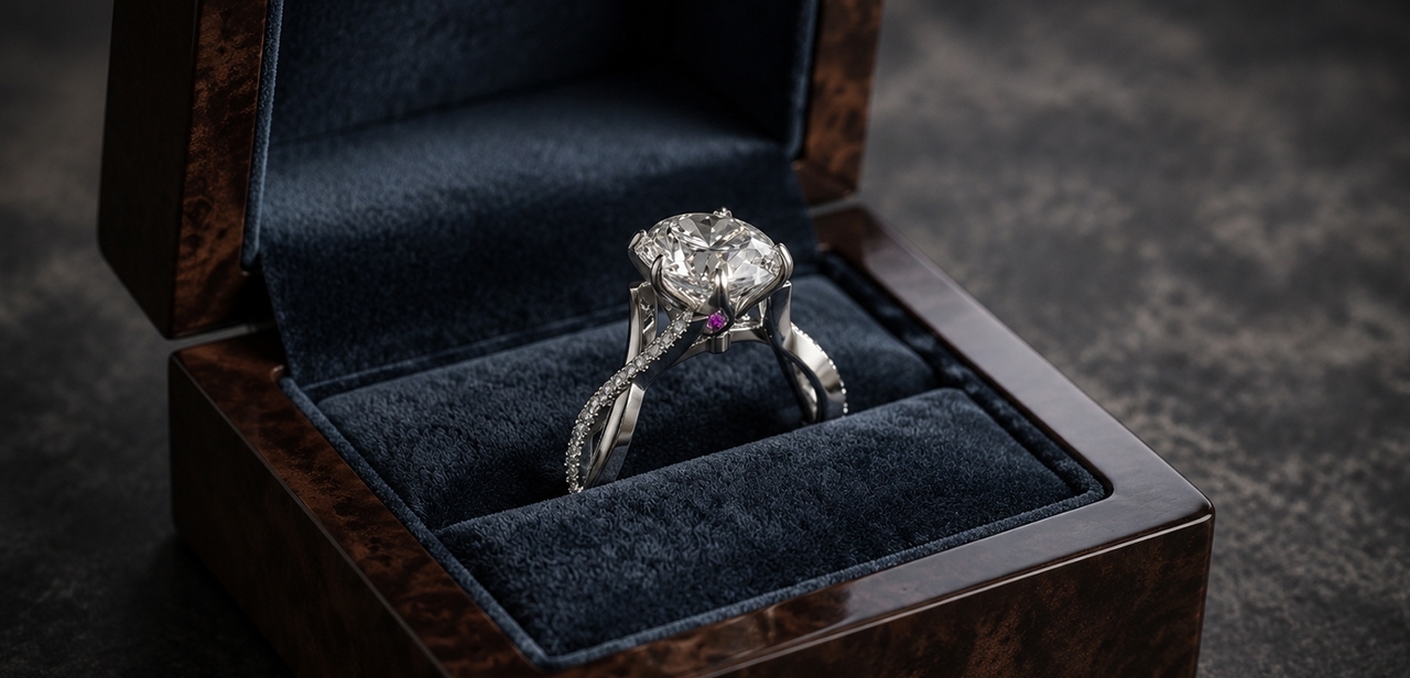 Engagement Ring Box Custom Engagement Ring Box