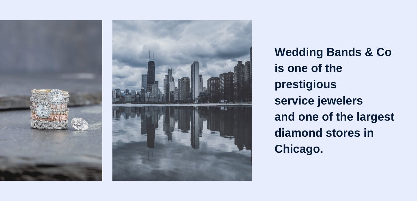 wedding Bands & Co, Chicago jewelers row, engagement ring Chicago, Diamond ring, 