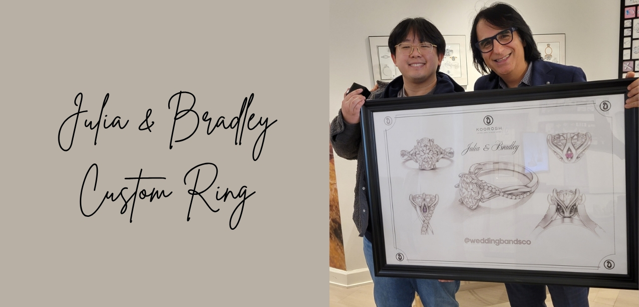 Custom Ring Design Julia & Bradley Custom Ring