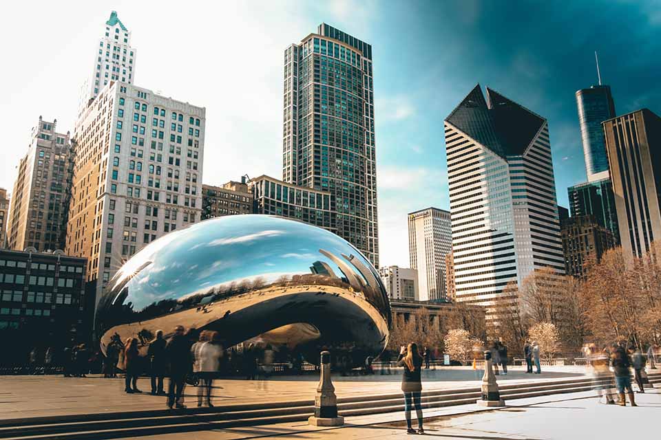 Best Places to Propose in Chicago - Cloud Gate