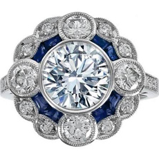 Halo Setting Diamond Ring 