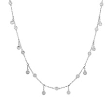 White Gold Necklace 